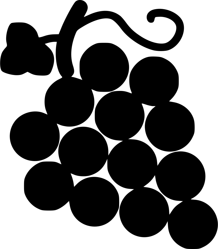 grapes clipart svg