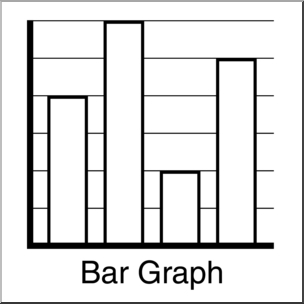 graph clipart black and white
