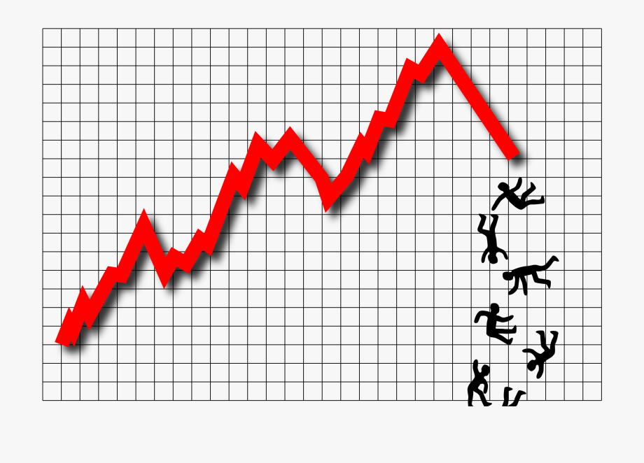 Graph clipart red line. Graphic stock market clip