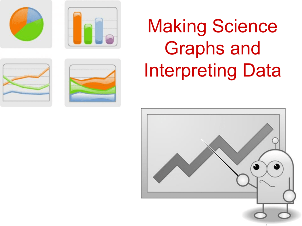 Graph clipart scientific data. Making science graphs and