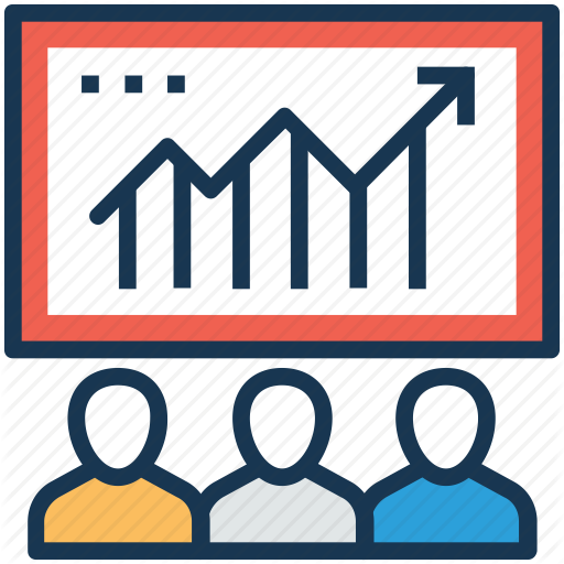 Graph clipart survey data.  project management by