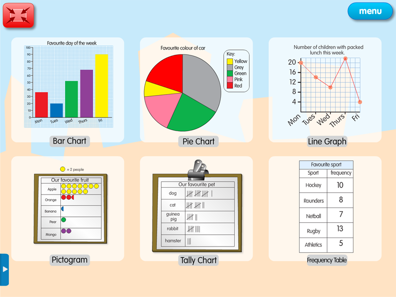 graph clipart table chart