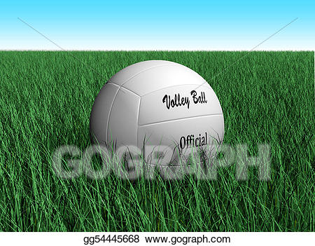 grass clipart volleyball