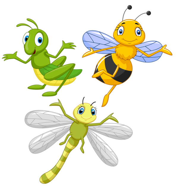 Abeilles abeja abelha png. Insect clipart group insect