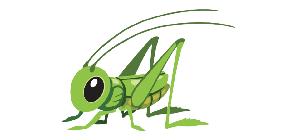 grasshopper clipart comic