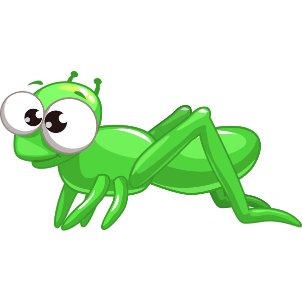 grasshopper clipart emoticon