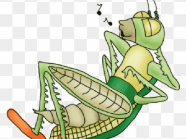 grasshopper clipart lazy