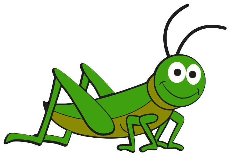 grasshopper clipart little