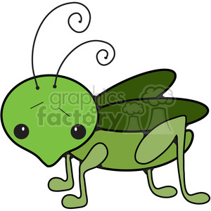 grasshopper clipart sad