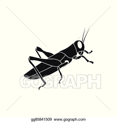 grasshopper clipart simple