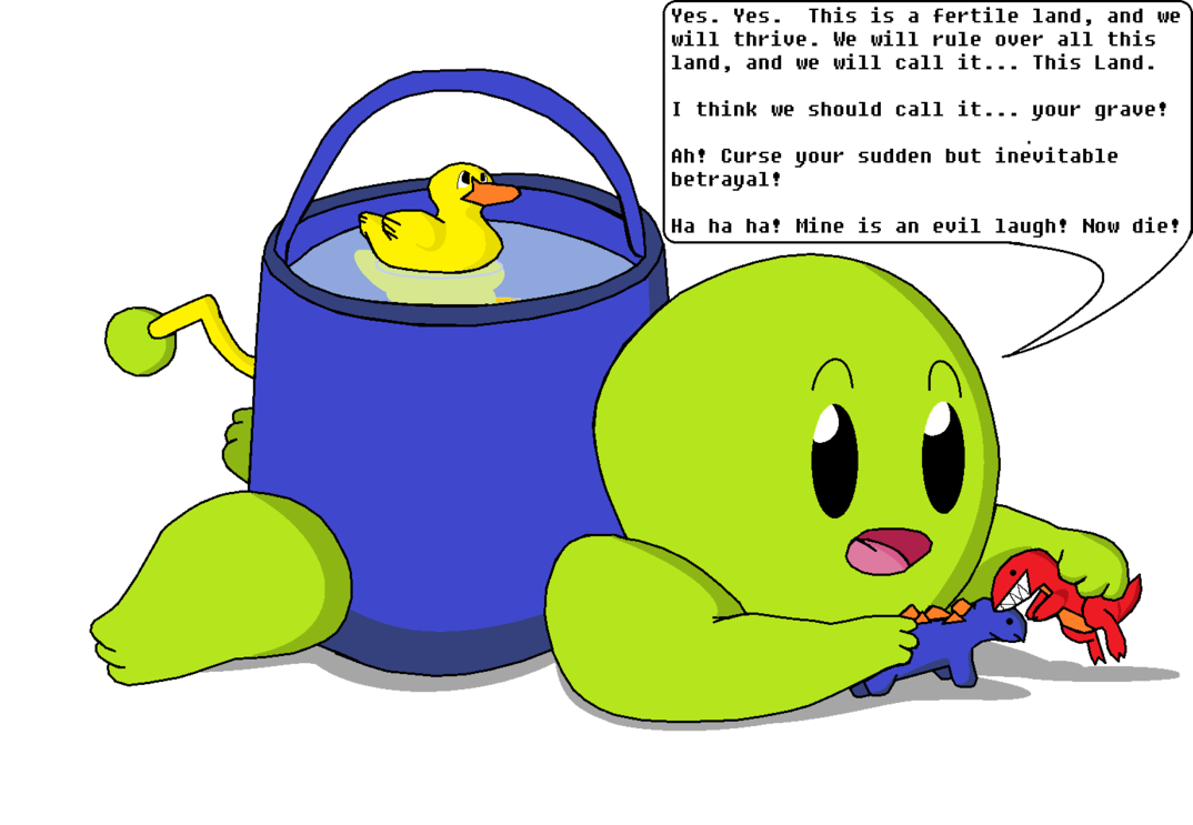 Land clipart fertile land. Woshua playing with toy