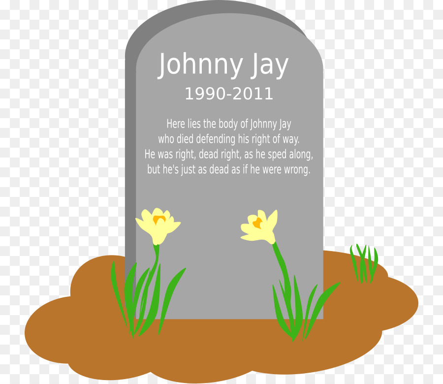 headstone clipart floral