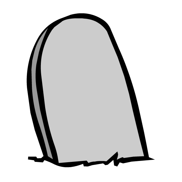 headstone clipart blank