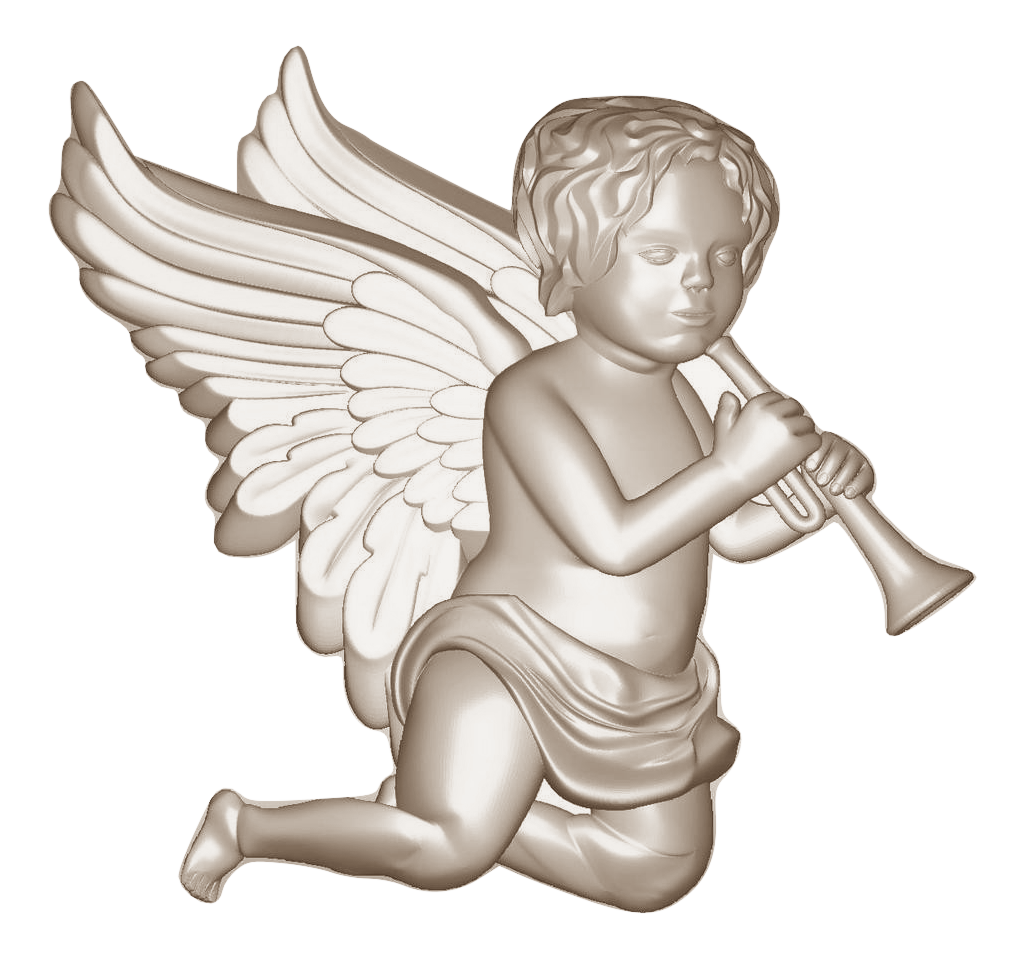 gravestone clipart angel design