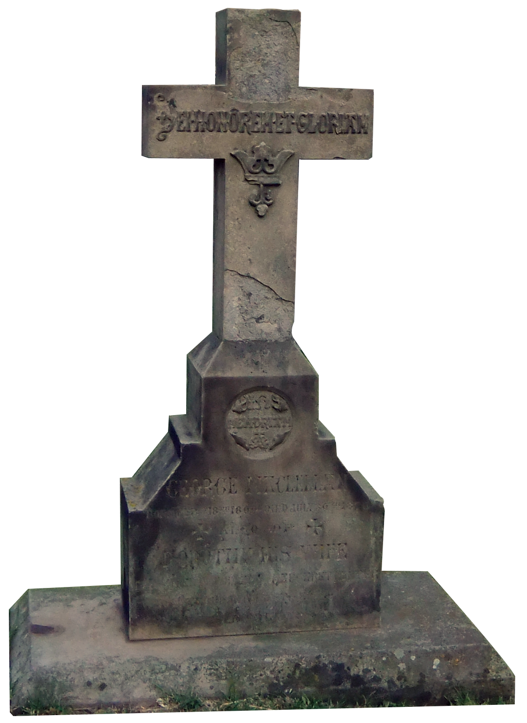 gravestone clipart tombstone cross