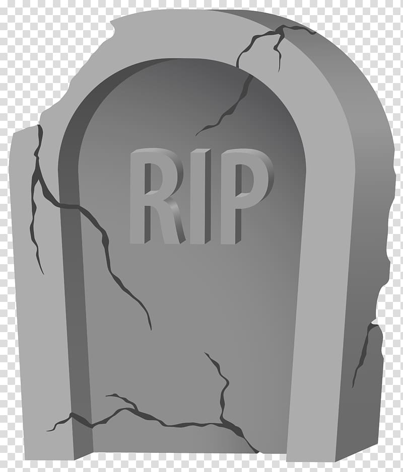 Gray rip tombstone and. Headstone clipart background