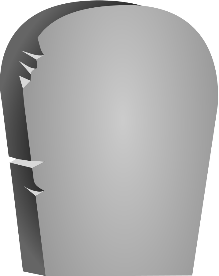 Free tombstone download clip. Gravestone clipart vector