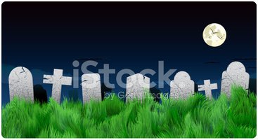 graveyard clipart background
