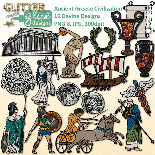 history clipart greek civilization