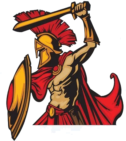 Spartan clipart roman god. Greek army warrior png