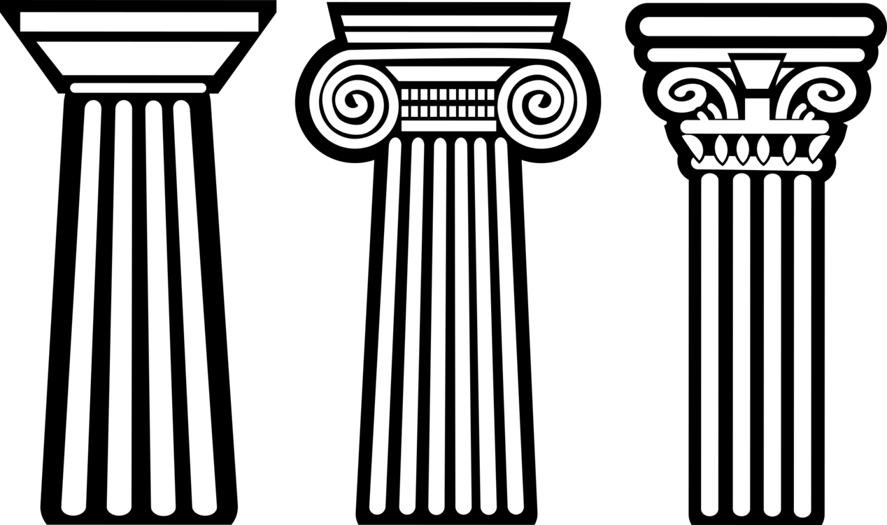 greece clipart column
