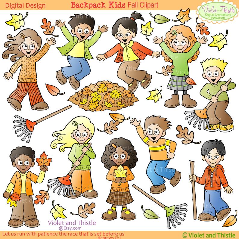 Fall kids clip art. Greece clipart kid