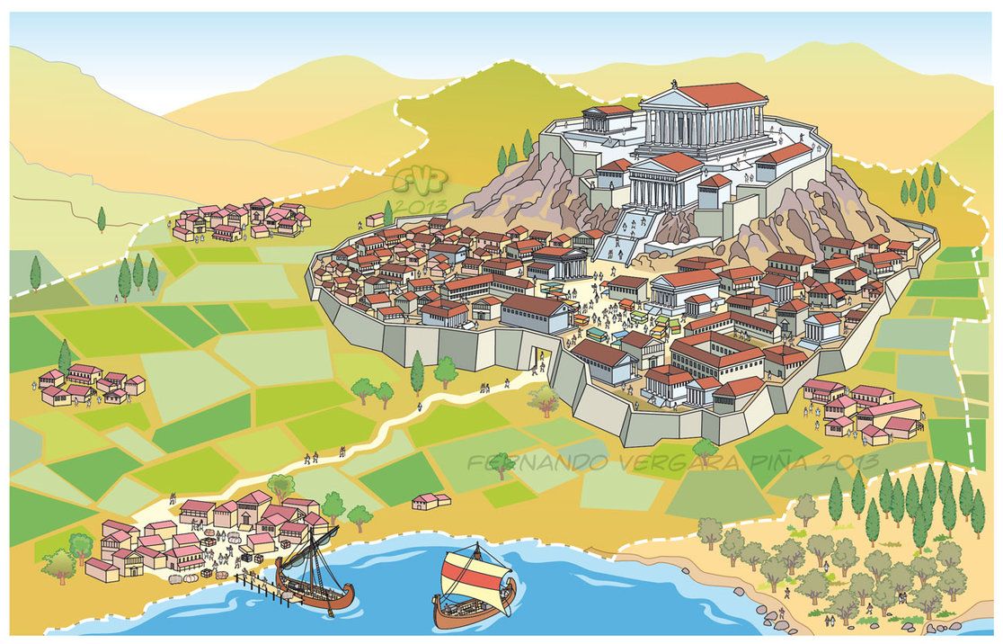 greece clipart landscape greek