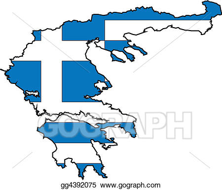 greece clipart map