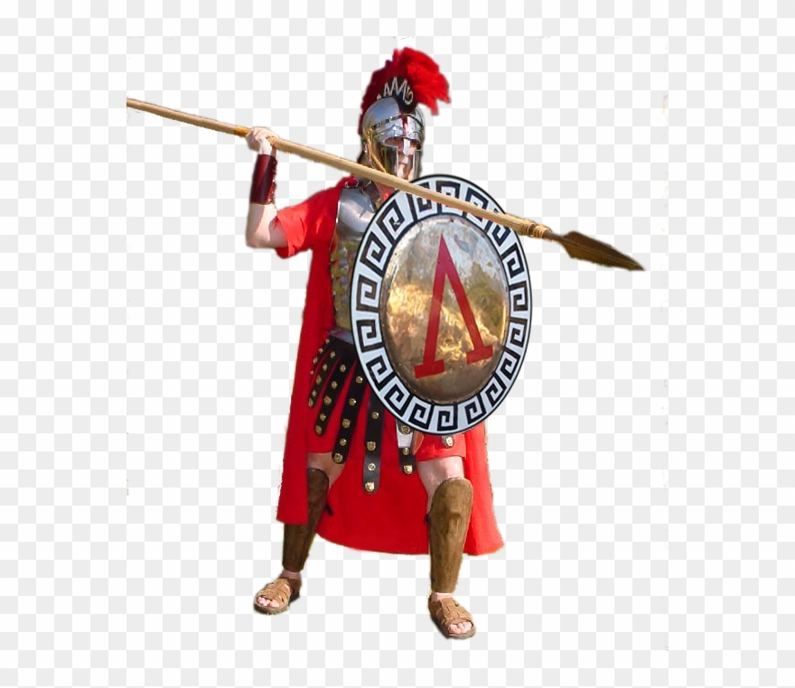 Greek clipart army greek. The ancient spartan soldier