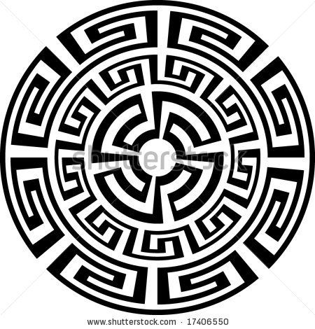 Greek clipart aztec. Key design tattoo ideas