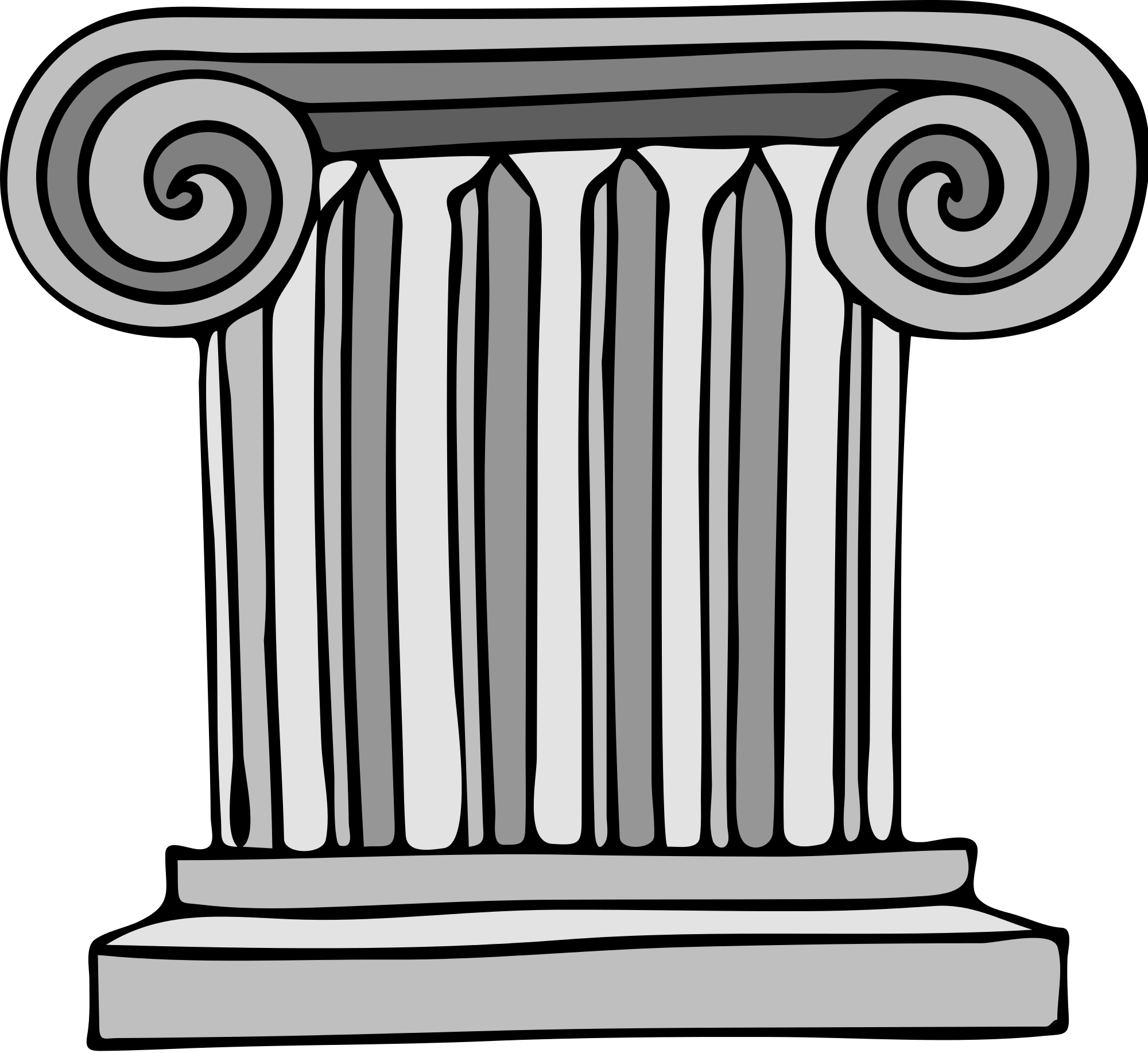 greek clipart black and white
