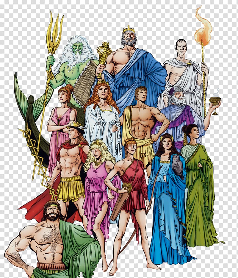 Greek clipart greek myth. Gods and goddesses zeus