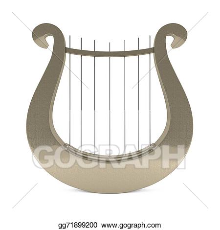 greek clipart harp
