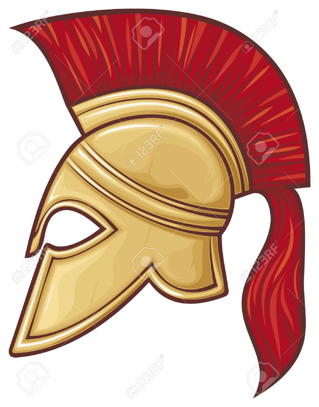 greek clipart helmet