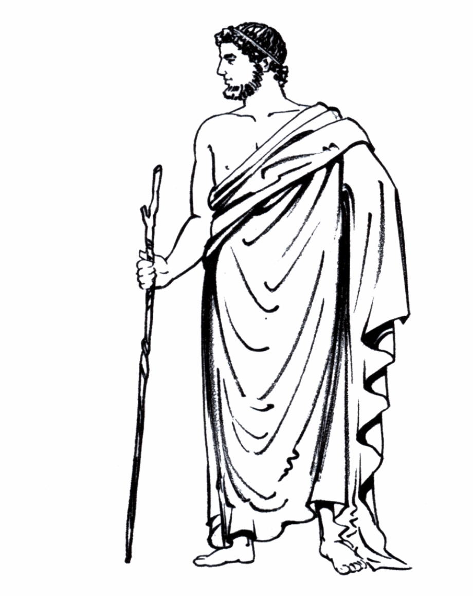 Athenian men free png. Greek clipart rhea