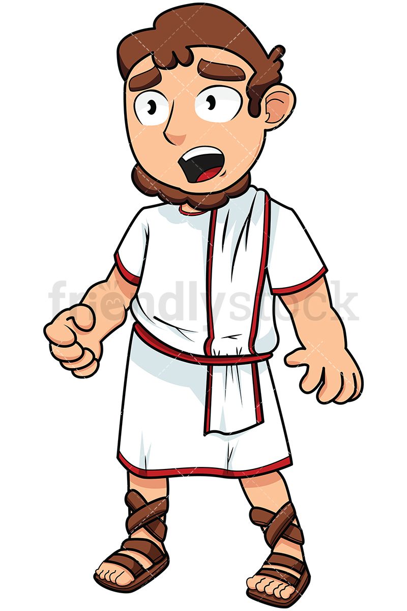Greek clipart senator roman. Annoyed vector illustrations free