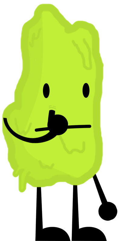 green clipart booger