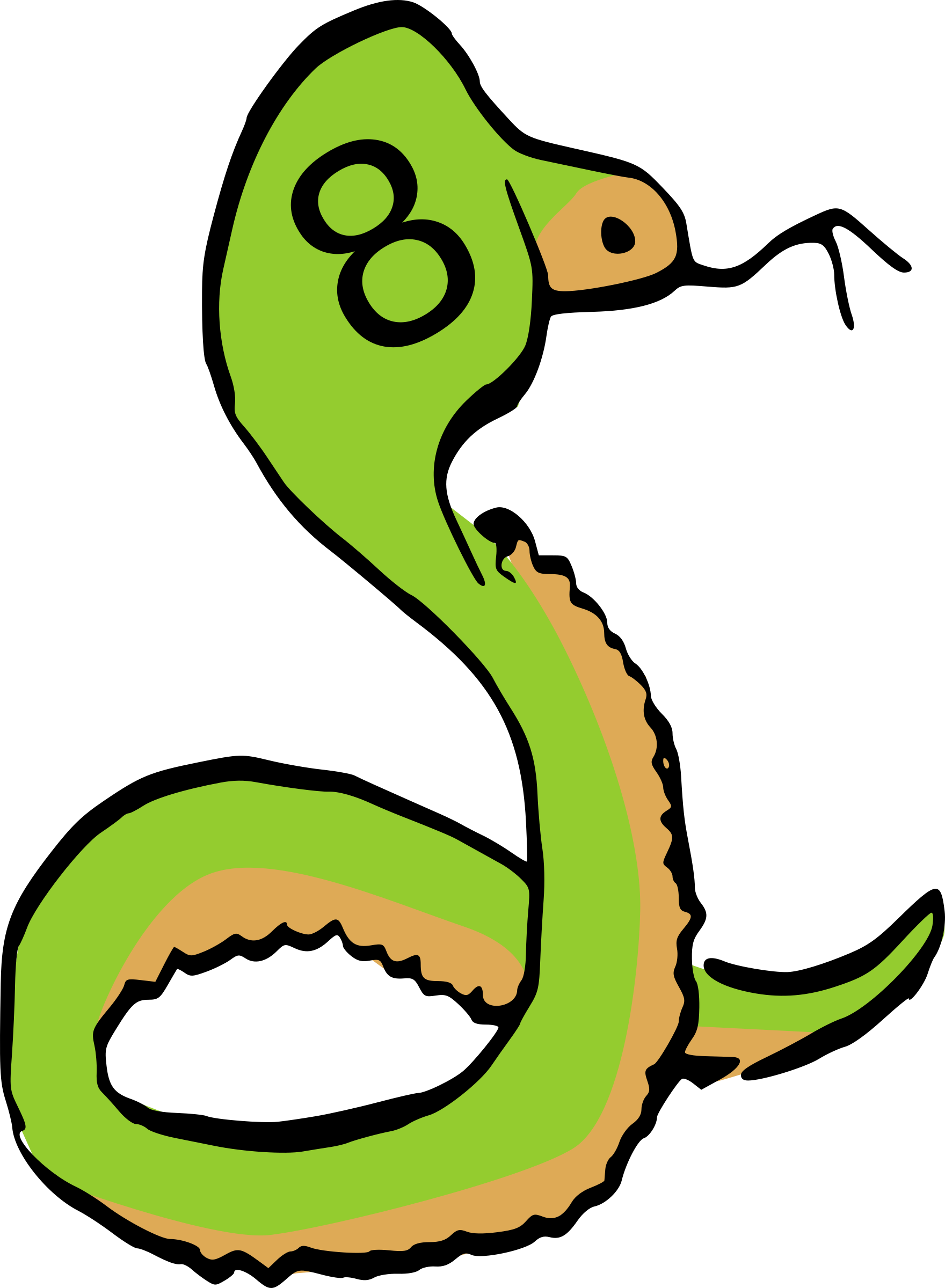 Big image png. Green clipart cobra