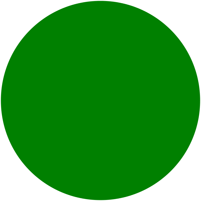 green clipart dark green