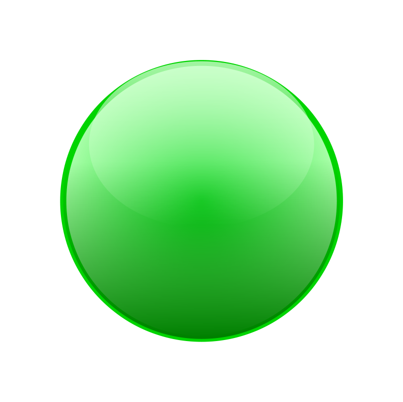 green clipart donuts