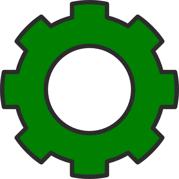 Green clipart gears. Imagination movers clip art