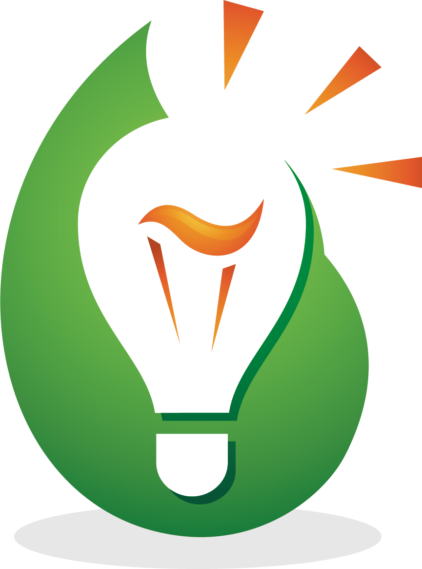 lightbulb clipart green