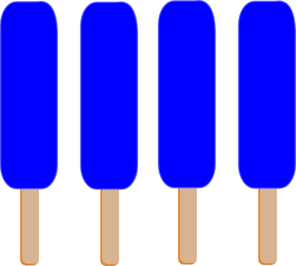green clipart popsicle