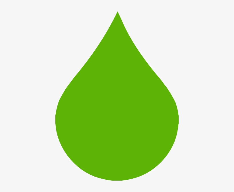 green raindrop icon