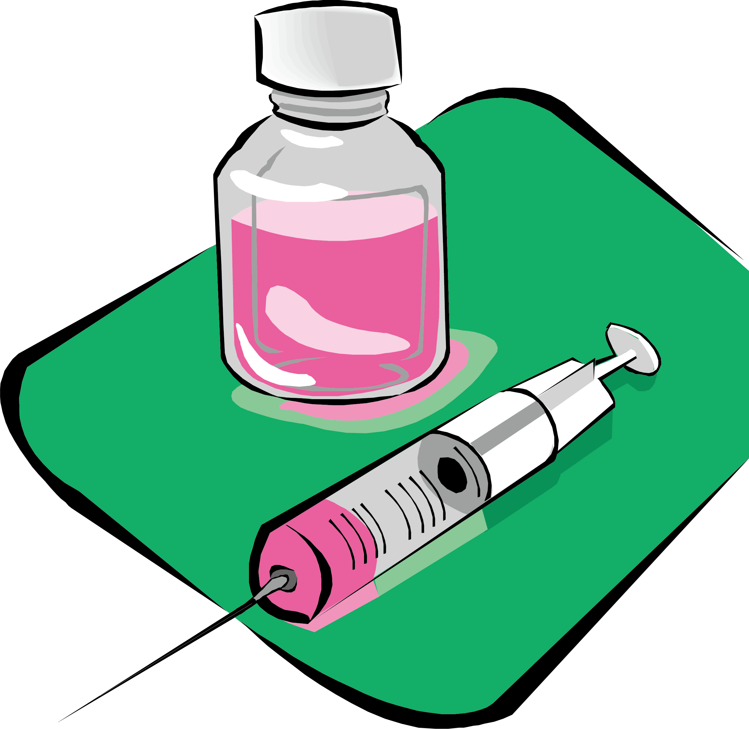 Sewing drawing syringe transprent. Needle clipart medical