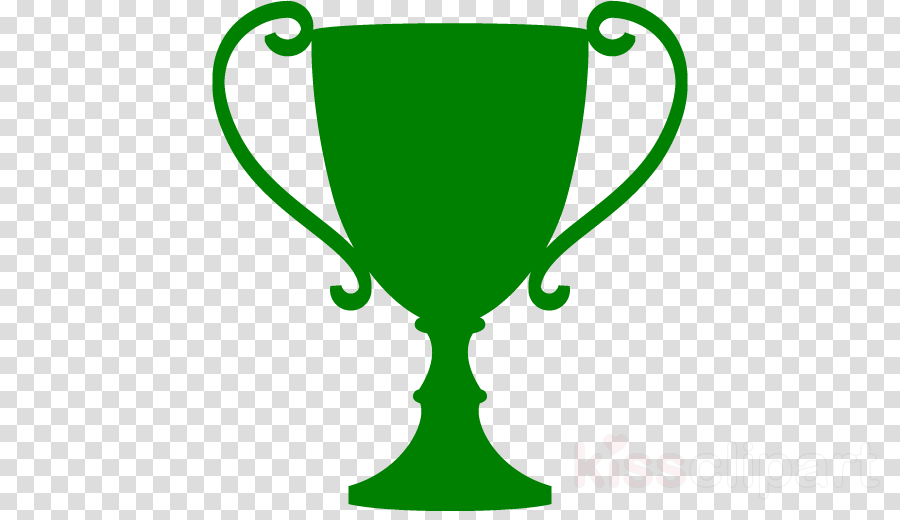 green clipart trophy