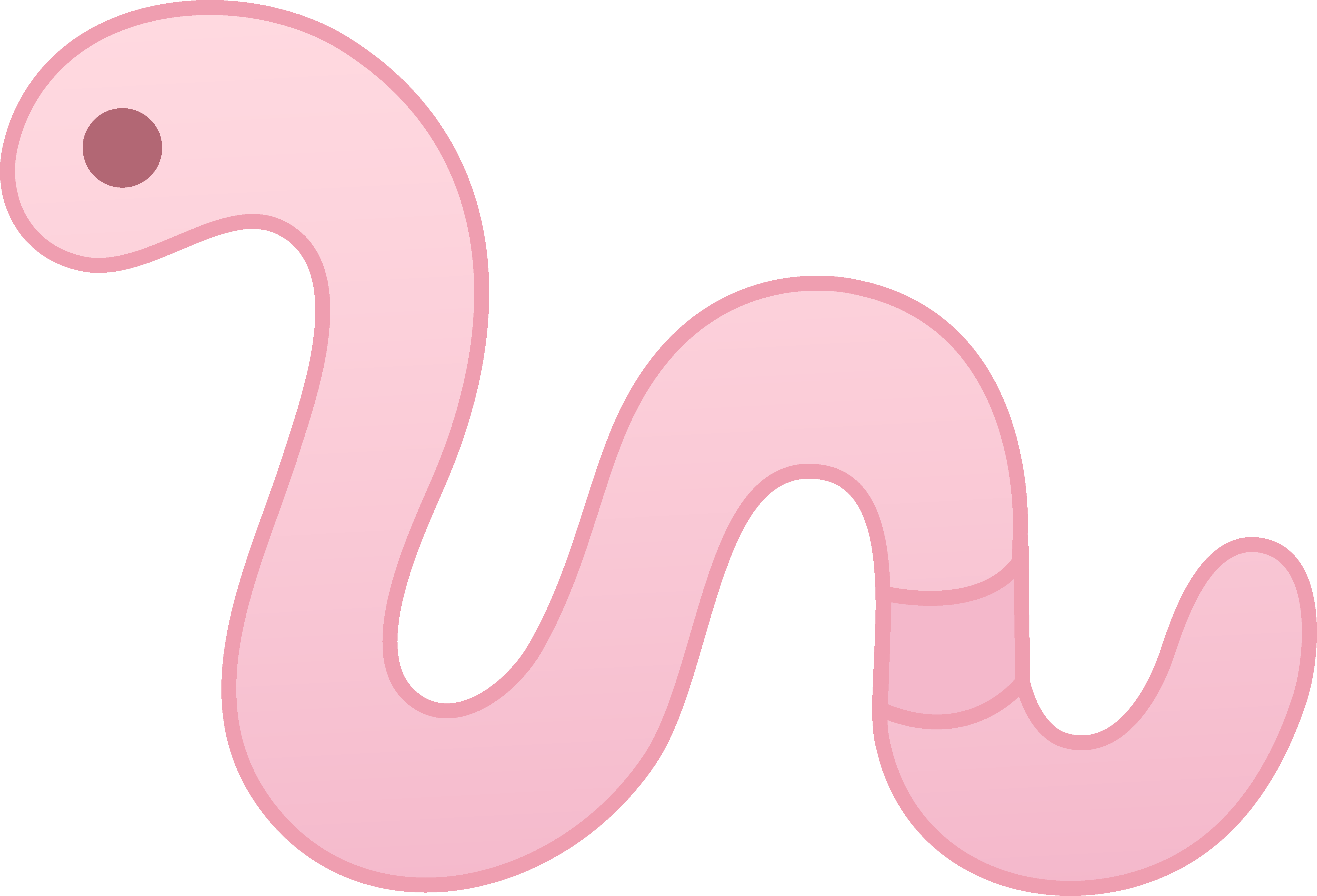 Worms pink frames illustrations. Worm clipart art