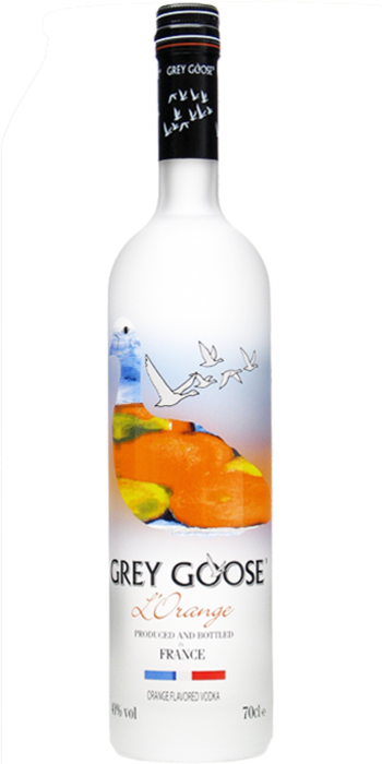 L orange vodka cl. Grey goose bottle png