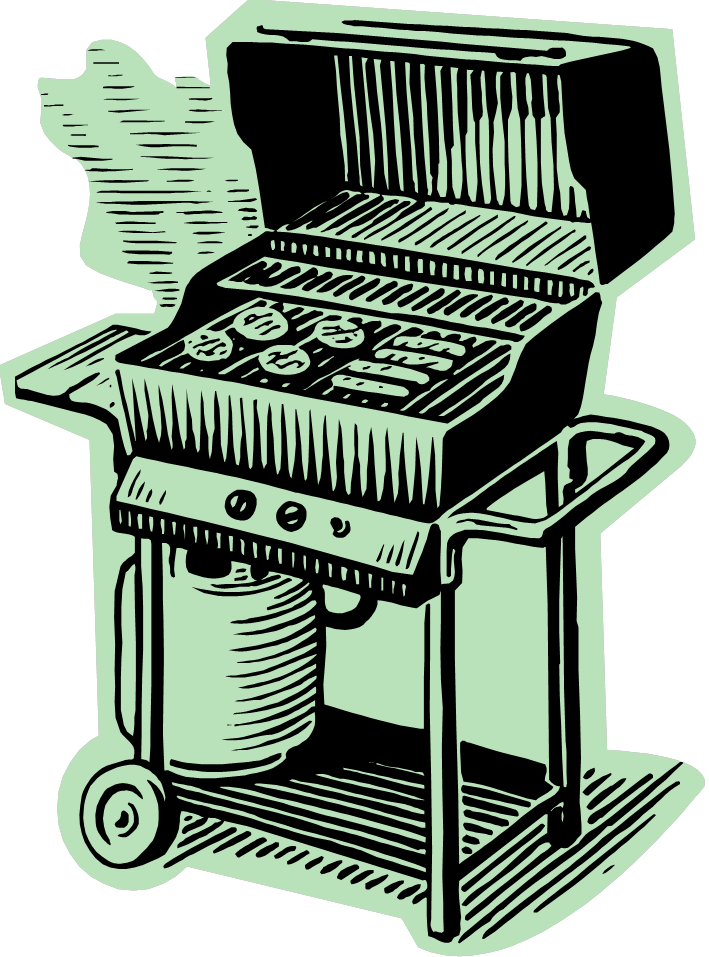 grill clipart animated