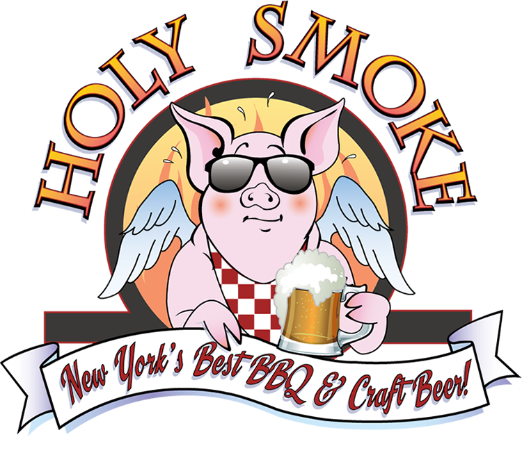 Grill clipart barbecue smoker. Holy smoke bbq sinfully